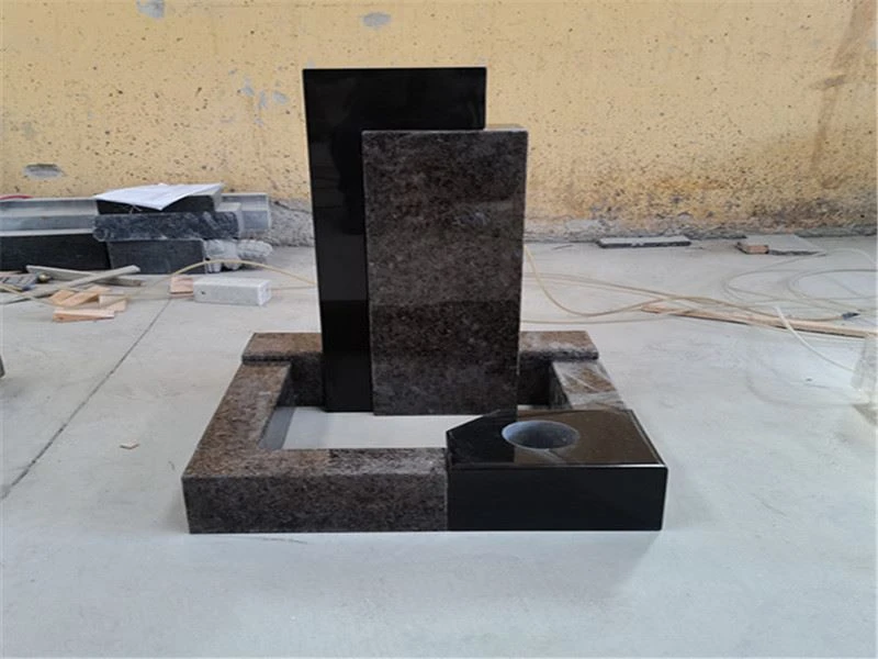 brown granite headstones